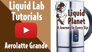 Liquid Lab  Aerolatte Grande Milk Frother [upl. by Ainad]