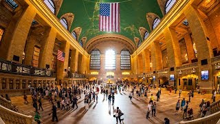 Walking Tour of Grand Central Terminal — New York City 【4K】🇺🇸 [upl. by Kassey900]