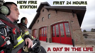 First 24 Hours in a New Fire Station  A Day in the Life [upl. by Anen]