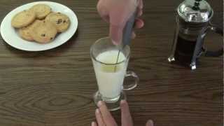 Aerolatte  The Original Steam Free Milk Frother [upl. by Alywt]