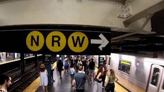 ⁴ᴷ The Busiest NYC Subway Station Times Square–42nd StreetPort Authority Bus Terminal [upl. by Allison241]