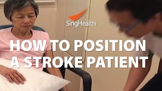 How To Position A Stroke Patient [upl. by Eceinal]