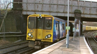 Half an Hour at 216  Birkenhead North Station 1022017  Class 507 508 terminus [upl. by Anaila]